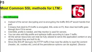 SSL Offloading || SSL Bridging || SSL passthrough -   methods for LTM || NetworkHelp