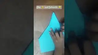 How to make paper Jet plane ✈️ #drawing #jet #plane #papercraft #paperplane #shorts #craft