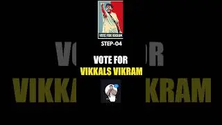 Do follow these steps to Vote #vikkals #biggboss