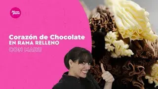 Coraz&oacute;n de Chocolate en rama relleno &hearts;