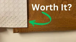 Review - Pack of 100 Cabinet Door Bumpers - 1/2&rdquo; Diameter Clear Adhesive Pads for Drawers