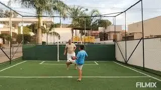 Treinando altinha primeira de 2026