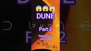 DUNE part 2 release date confirmed #shorts #viral #shortvideo #ytshorts #youtubeshorts #trending