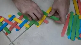 At Home Science: Popsicle Stick Chain Reaction