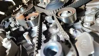 Honda pilot timing belt and water pump part2