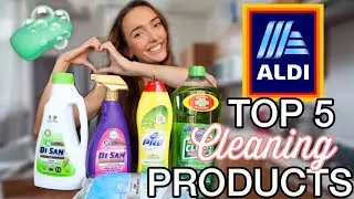 MY FAVOURITE ALDI CLEANING PRODUCTS | HOW TO USE THEM | BEST PRODUCT REVIEW