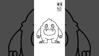 🎨👾 How to Draw a Cute Monster &ndash; Easy & Fun! | Skillet - MONSTER 👀✨ #drawing #art #monster