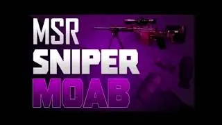 Modern Warfare 3 MSR Sniper M.O.A.B.