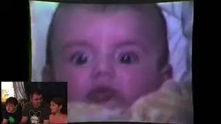 Дети реагируют на старые видео о том, как папа был младенцем: грибы шиитаке