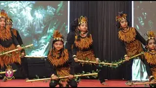 SCHOOL ANNUAL DAY 2024 - 2025            TRIBAL DANCE ( DANCE BY GRADE III GIRLS )