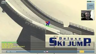 Komboter - PL Deluxe Ski Jump 4 DSJ Online #1 Gameplay PL - 