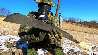 CONDOR MAKARA MACHETE - DESTRUCTION TEST - UNTIL IT BREAKS - MACHETE TEST EXTREME - MAKARA REVIEW