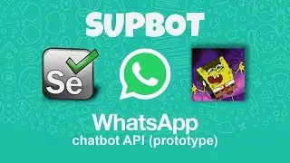 Ep.-1 Supbot Prototype | Whatsapp Chatbot API
