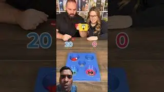 Come Play Bean Bag Toss With Us! 😱 #boardgames #gamenight #couple #fun