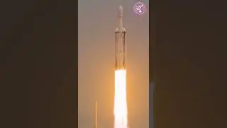 Slo-mo video of Falcon Heavy launching off the pad #spacex #falconheavy