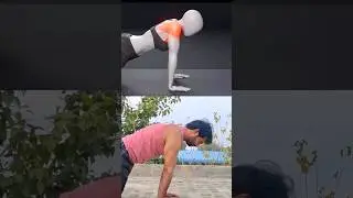 Stop Making Mistakes in Your push-ups! Start with the Knee Squat 💪🏻🔥 #ytshorts #ytindia #motivation