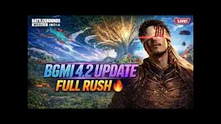 🔴BGMI  4.2 update gameplay🔥🔥 🎯🎯#bgmi#live#wmax#godlike @rolexgameplayz.