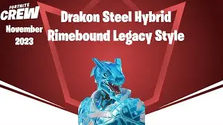 Fortnite Drakon Steel Hbrid Rimebound Legacy Style