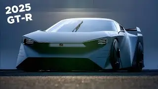 Представлено новое поколение NISSAN GT-R: Nissan Hyper Force EV мощностью 1340 л.с.!