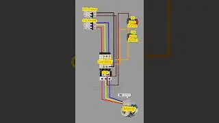 Contactor wiring diagram #contactorwiringdiagram #contactor