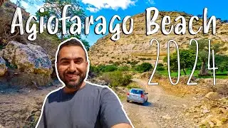Driving from Matala Crete to Agiofarago beach, Greece 2024