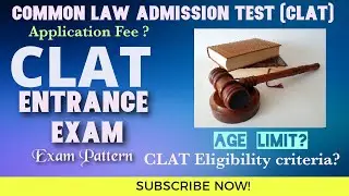 CLAT 2020 #CLAT2020 #CommonLawAdmissionTestCLAT #CLATeligibility #CLATexampattern #CLATagelimit