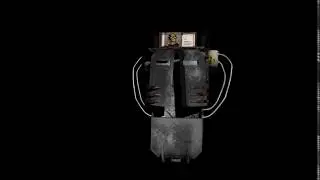Prisoner Cryo Pod Model + Wireframe
