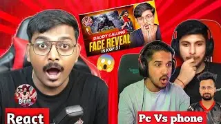 Daddy calling face reveal 😱 pc vs phone controversy #zxalexa 