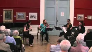 Mozart Flute Quartet in C Major k.171 (258b) Liverpool String Quartet & Eilidh Gillespie