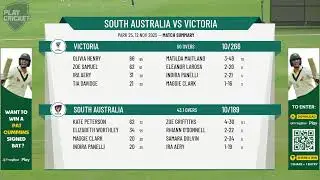 South Australia v Victoria