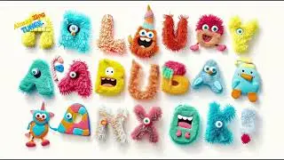 ABC Song for Kids. Fluffy Letters with Silly Moves!