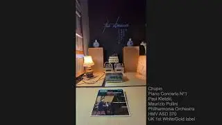 HMV ASD 370 W/G 1st CHOPIN Piano Concerto No. 1 MAURIZIO POLLINI Kletzki