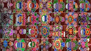 The best pot rangoli collection for pongal 💥😍🤩❤️💥
