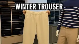 Open trouser  inside fleece.