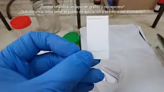 Cromatografía de capa fina y de columna (principios y demostración)