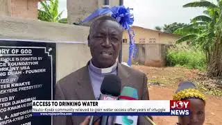 Access to drinking water: Nsuta-Kyebi community relieved with water access after years of struggle