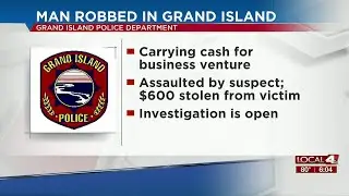 Man assaulted and robbed in Grand Island