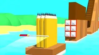 Flying Cut! Satisfying and Relaxing ASMR Slicing Gameplay Video