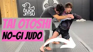 Tai Otoshi Class With Dynamic Drilling | Duck-Jitsu Teaches No-Gi Judo Trips