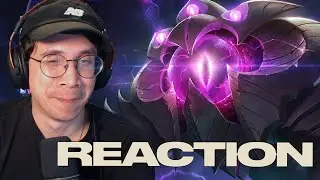 Arcane Fan Reacts to VEL'KOZ (Voicelines, Biography, & Skins) | League of Legends