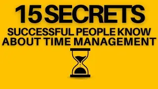15 Secrets Successful People Know About Time Management By Kevin Kruse | audiobook summary