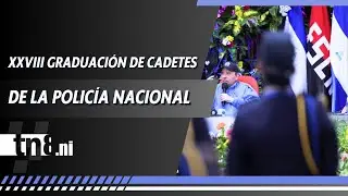🔴🔵Nicaragua - Acto central por Graduación de cadetes de la Policía Nacional