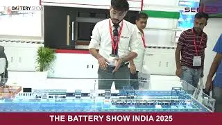 Fully Automatic Battery Pack Assembly Line at The Battery Show India 2025 | Semco Infratech