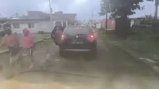 Une forte pluie diluvienne s’abat sur les Comores ce samedi 31 janvier 206 voici l’état de la route 