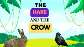 The Hare and the Crow | Moral Story for Kids