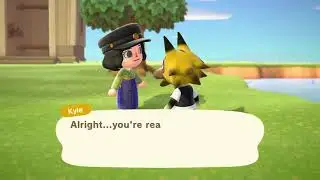 Animal Crossing: Kyle said I love you #animalcrossing #acnh #kyle #cute #smug #villager