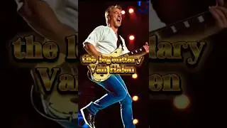 Legendary Van Halen #rock #hardrock #vanhalen #guitarist