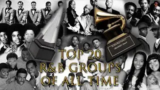 RANKING THE TOP 20 GREATEST R&B GROUPS OF ALL TIME