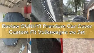 Review GUNHYI Premium Car Cover Custom Fit Volkswagen vw Jetta (2005-2025), 16 Layers Heavy Duty Car