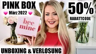 99&euro; Wert? Pink Box M&auml;rz 2022 | Unboxing & Verlosung